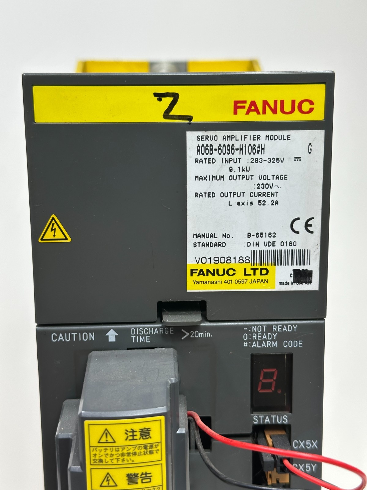 Fanuc Servo Amplifier A06B-6096-H105