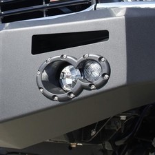 Fab Fours Black Powder Coated Injection Molded Light Housing Fab Fours Black Powder Coated Injection Molded Light Housing