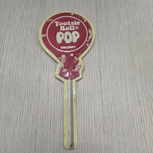 Vintage Style Tin Metal Sign Tootsie Roll Pop