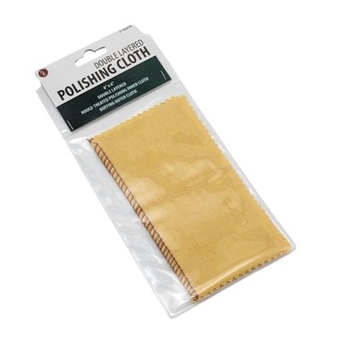 Double Sided Jewelry Polishing Cloth 6x6'' Red Rouge Yellow Buffing SE Tools