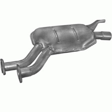 Mitteltopf Auspuff für MERCEDES 190 - W201 LIMOUSINE 2.0 2.3 122PS 1991-1993