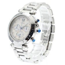 CARTIER Pasha 1.5 "" W31004H3 Chronograph beige Dial Quartz Men's Watch_934006 2