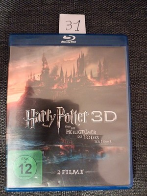 Harry Potter und die Heiligtümer des Todes 3D (Teil 1 + 2) [4-Disc Blu-ray]