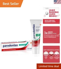 Refreshingly Minty Toothpaste for Bleeding Gums - Gingivitis & Cavity Prevention