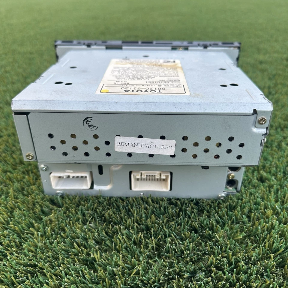 2002-2005 LEXUS IS300 AM FM CD Player Radio Receiver Refurbished 86120-53230 OEM - Image 2 of 4