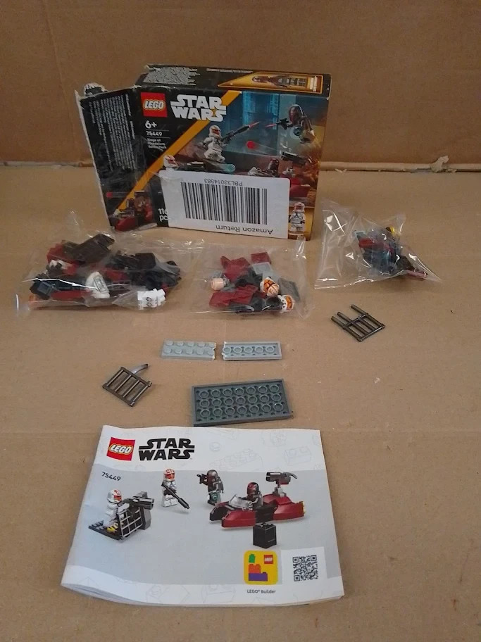 Lego Star Wars The Clone Siege Of Mandalore Battle Pack 75449 Mandalorian