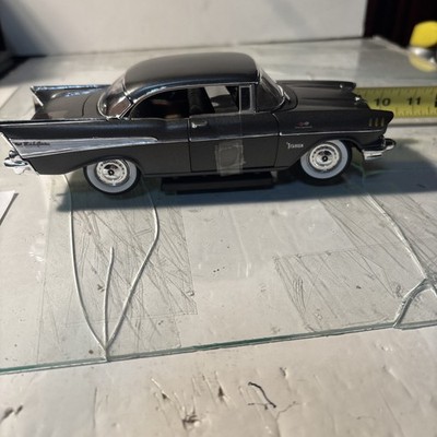 1957 Bel Air Titanium Fuel Injection M2 Machine 1/24 Diecast No Box 0301715270R