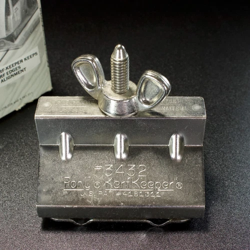 Pony KerfKeeper 3432 Clamp Vintage US Made Steel Original Box
