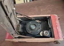 Antique EASTMAN KODAK No. 1-A JUNIOR AUTOGRAPHIC Camera, Untested