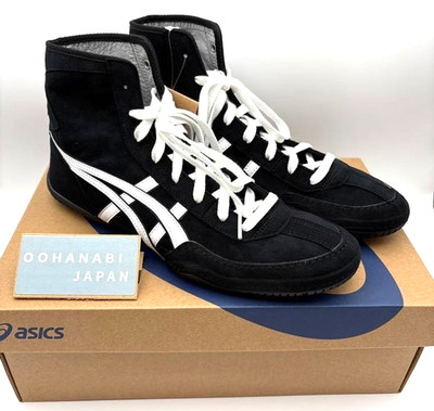 ASICS EX-EO Wrestling Boxschuhe 1083A001 TWR900 Neues Modell Schwarz × Weiß...