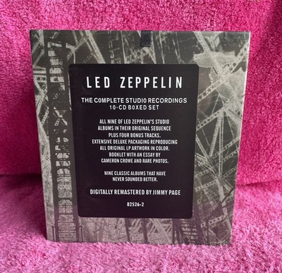 Led Zeppelin The Complete Studio Recordings 10 CD Box Set  Brand New Sealed