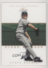 2005 Flair Row 1 49/100 Scott Kazmir #76 00am