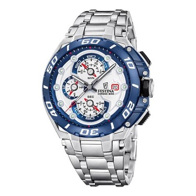 Festina Chronograph F20754-1 Chrono Bike 2026 Sport Watch 20ATM Edelstahl 49mm