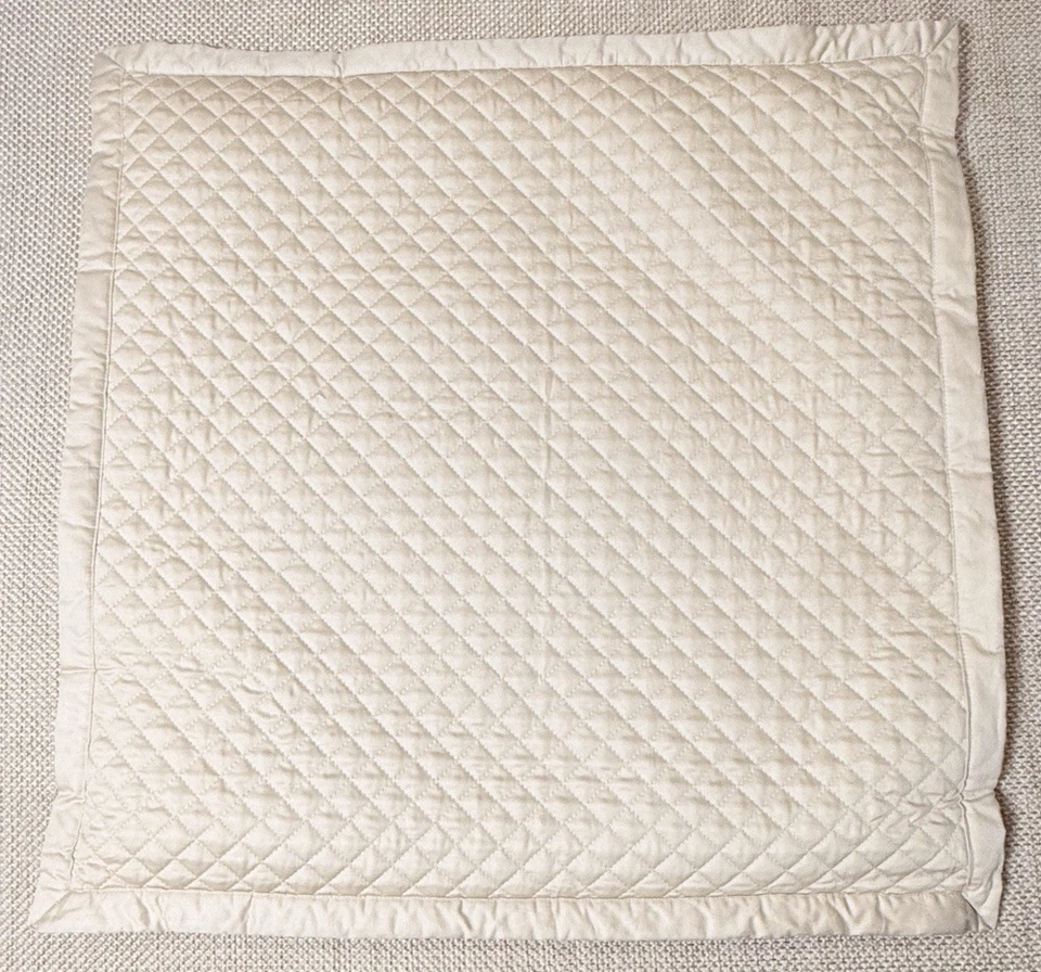 Ralph Lauren Acolchado Cromwell Sham SET Euro Ecuestre Matelasse Funda de Almohada Foto 3 de 4