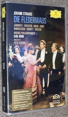 Die Fledermaus DVD Johann Strauss Karl Bohm Otto Schenk Opera