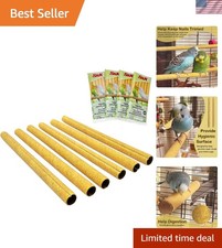 24-Pack Sand Perch Covers for Parakeets Canaries Finches  Other Small Birds,...