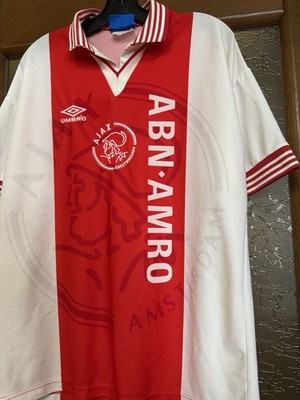 Umbro Ajax Amsterdam 1995 1996 Home Rare Vintage Football Shirt