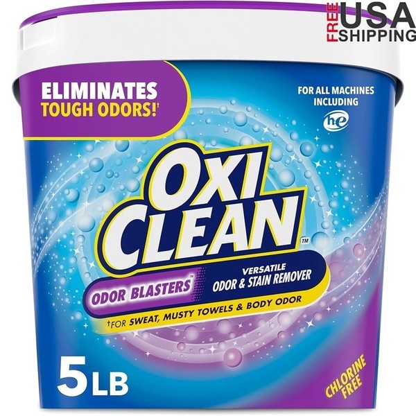 Eliminador de olores potenciador de lavandería removedor de manchas polvo limpiador de telas a base de oxígeno