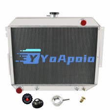 4 Row Aluminum Radiator 1966-1970 Chrysler Imperial Dodge Plymouth Fury 7.2l V8 4 Row Aluminum Radiator 1966-1970 Chrysler Imperial Dodge Plymouth Fury 7.2l V8