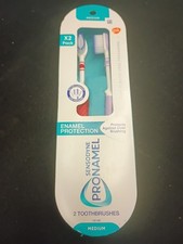 Sensodyne Sensitive Care Medium Toothbrush Enamel Protection 2 Pack