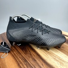 Adidas Predator Accuracy.1 SG Men's 8.5/Women's 9.5 Soccer Cleats Black GW4581