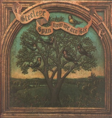 Steeleye Span Now We Are Six LP Vinyl UK Chrysalis 1974 Grünes Etikett Design