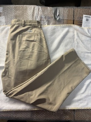 VTG Polo Ralph Lauren Andrew Chino Pants Men s 42x32 Khaki Pleated