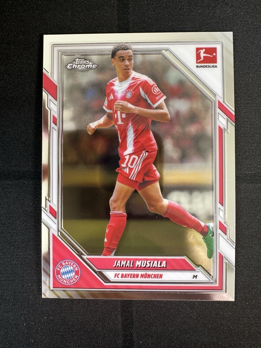 2025-26 Topps Chrome Bundesliga Jamal Musiala FC Bayern Munchen | eBay