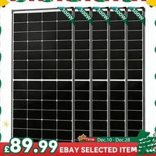 300W 12V Mono Solar Panel Caravan RV Off Gird Battery Charging Power Boat