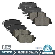 For 2014-2016 Mazda 3 Sport Mexico Built Models Front Rear Ceramic Brake Pads For 2014-2016 Mazda 3 Sport Mexico Built Models Front Rear Ceramic Brake Pads