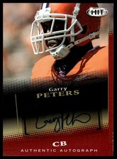 2015 SAGE HIT #A100 Garry Peters Autographs Red