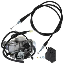 NICHE Carburetor Throttle Cable Kit for Honda foreman 450 16100-HN0-A02