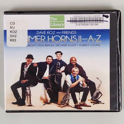 Dave Koz & Friends CD Summer Horns II A To Z 2018 Jazz Concord Ex-Library