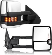 Towing Mirror Compatible with 2014-2018 Chevy Silverado GMC Sierra 1500 2500 ...