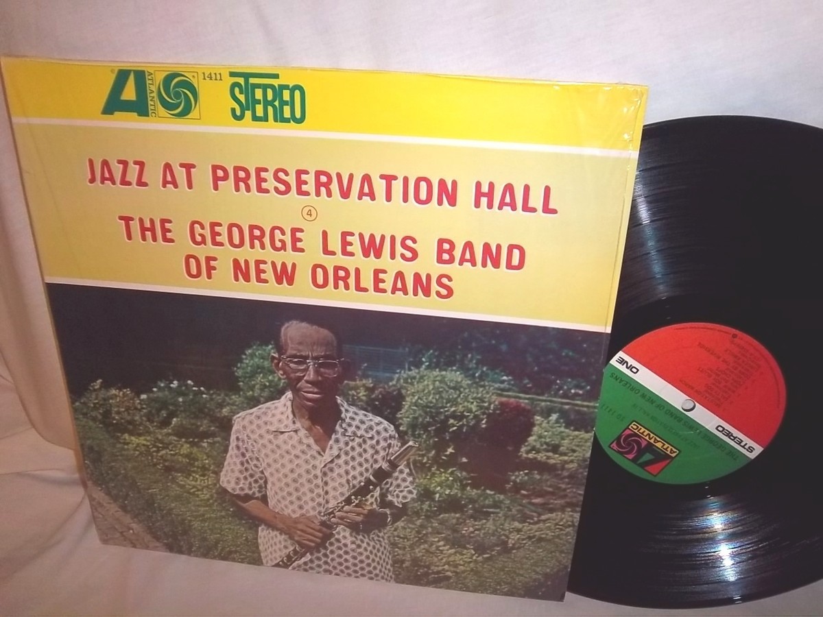 GEORGE LEWIS-JAZZ AT PRESERVATION HALL IV-ATLANTIC SD 1411 NO