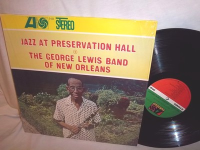 GEORGE LEWIS-JAZZ AT PRESERVATION HALL IV-ATLANTIC SD 1411 NO