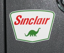 Vintage Sinclair Gasoline Logo - Refrigerator Magnet - 4" or 5.5" - Oil & Gas