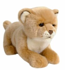 FAO Schwarz Toy Plush Cub Lion 10 Inch