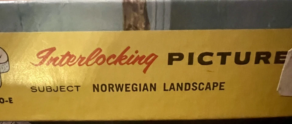 Rompecabezas de imágenes entrelazadas Tuco de colección-5980-E paisaje noruego-tablero de madera Upson Foto 2 de 3