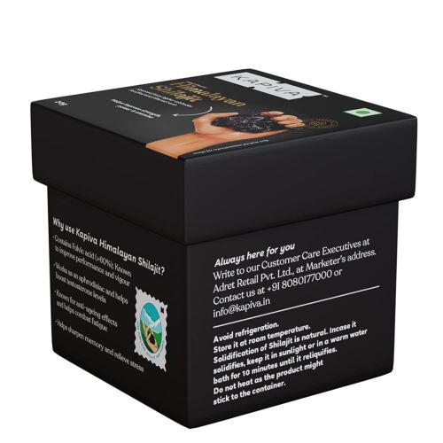 Resina Kapiva Himalaya Shilajit 20 g | 100% pura y orgánica | envío gratuito - Imagen 5 de 5