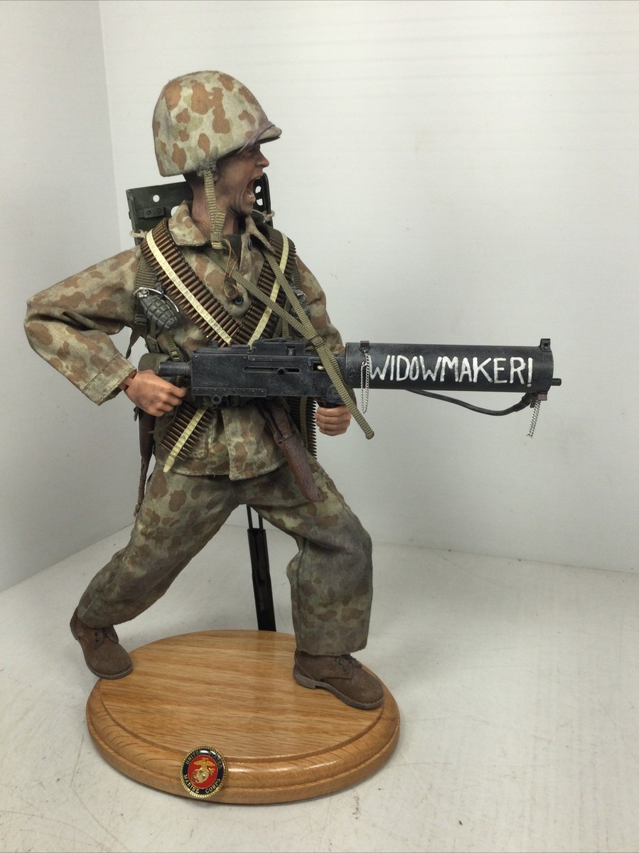 1/6フィギュア　WW2 USMC George Puller 1:6 scale DiD WWII USMC George Puller Green Uniform READ