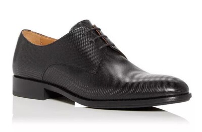 HUGO BOSS Eastside Perforated PLAIN TOE OXFORDS Men display picture 1