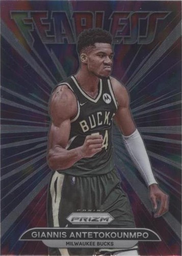 Giannis Antetokounmpo 2021-22 Optic Silver Pulsar Prizm #31 Bucks