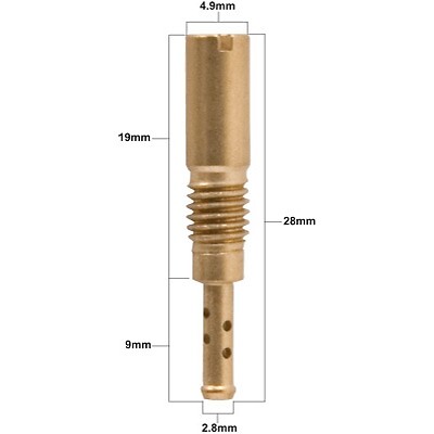 Size 50 Pilot Jet N424-74C/50 for Keihin Honda Yamaha Kawasaki Suzuki Slow