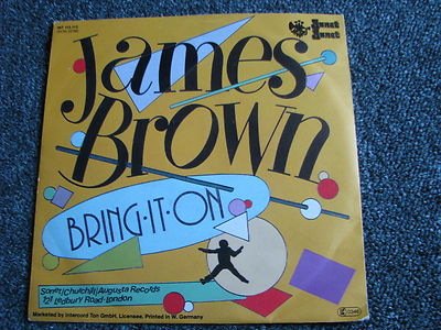James Brown-Bring it on 7 PS-Germany-1983-Soul-45 U/min-Sonet