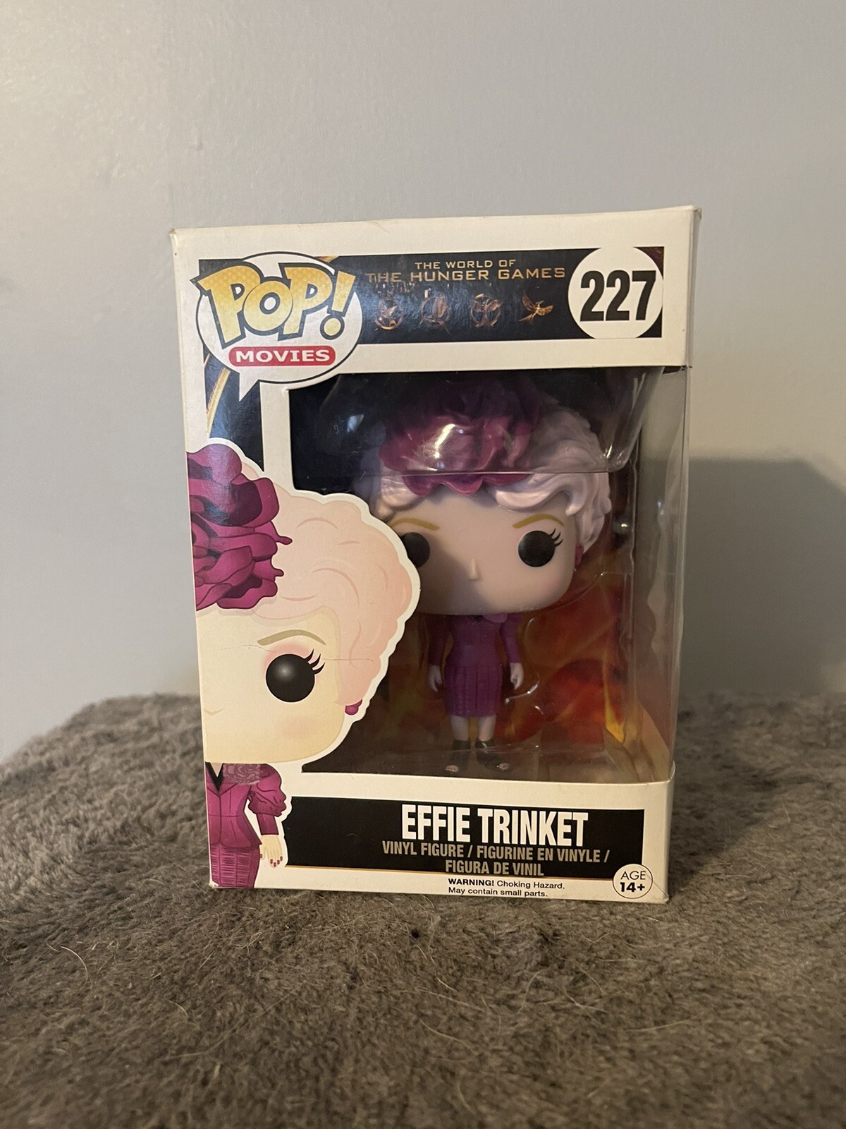 Funko Pop Movies The Hunger Games Effie Trinket #227 Vaulted. Damaged Box |  eBay