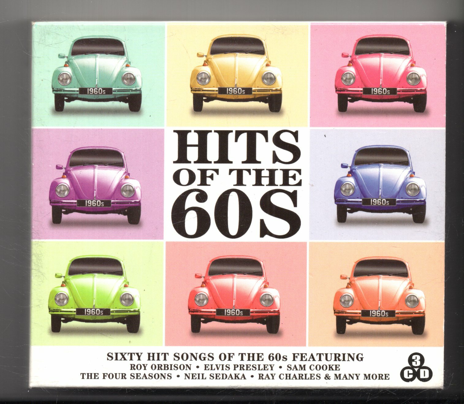 (KG532) Hits Of The 60s, 60 tracks various artists - 2014 CD Set