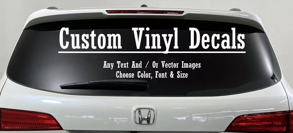 Custom Car Stickers - Car Decals