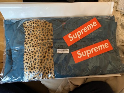ジャケット・アウター Supreme Cheetah Hooded Station Jacket M Spring/Summer 2019 Preview – Supreme