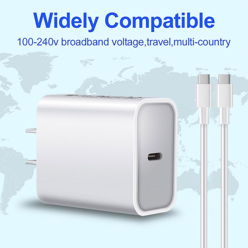 PD 20W USB-C Power Adapter Fast Wall Charger For Apple iPhone 15 Pro Max 15 Plus - Photo 12 sur 30